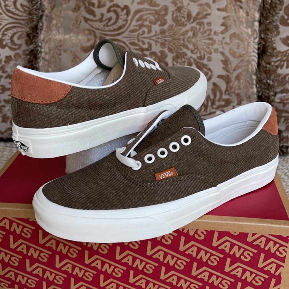 Vans Era 59 Flannel Dusty Olive WMNS - Picture 9 of 16